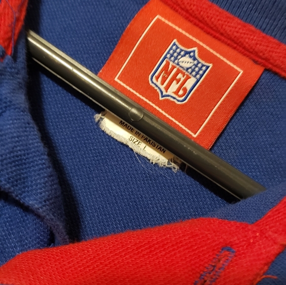 NFL NY Giants shirt size L gently used - Picture 3 of 7